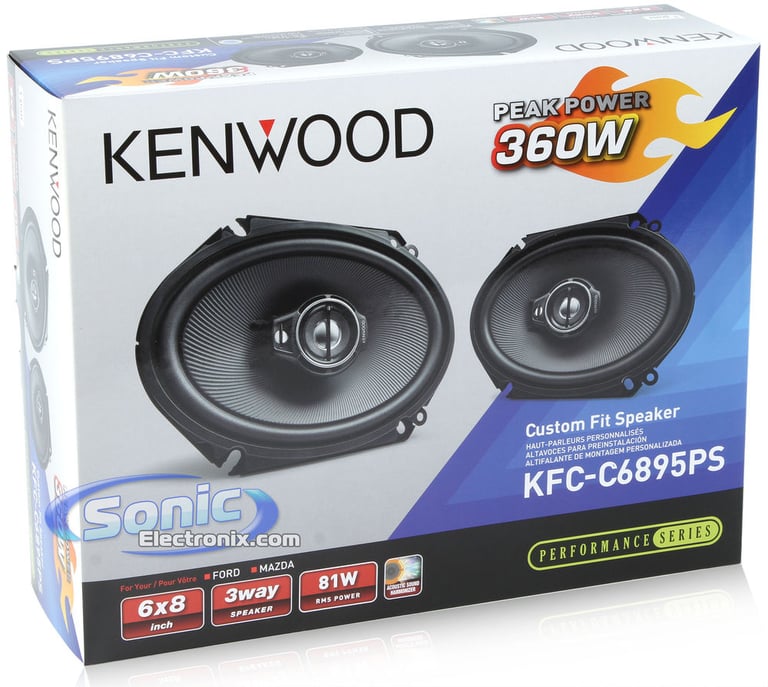 Kenwood KFC-C6895PS Speakers Image 8