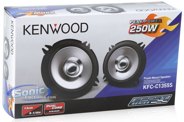 Kenwood KFC-C1355S Open Box Complete Image 7