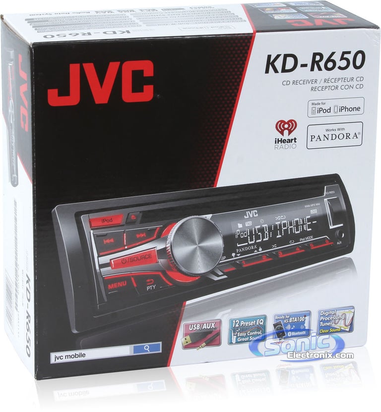 JVC KD-R650 Image 9