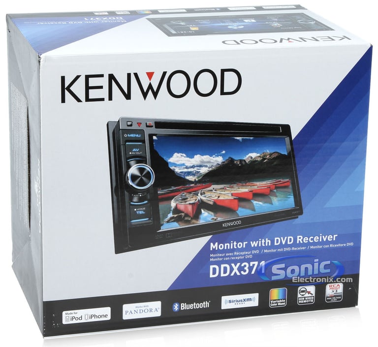 Kenwood DDX371 OPEN BOX COMPLETE Image 9