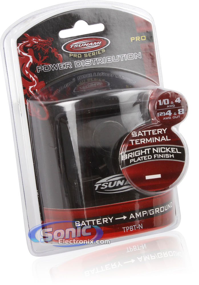 Tsunami Positive and Negative Battery Terminal Image 4