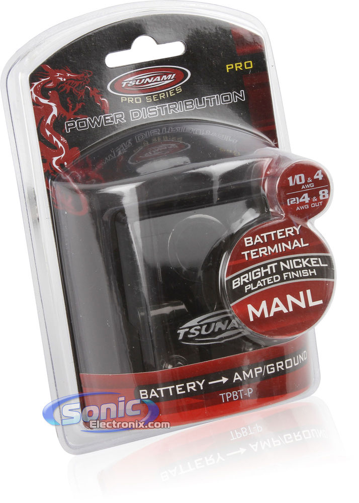 Tsunami Positive and Negative Battery Terminal Image 7
