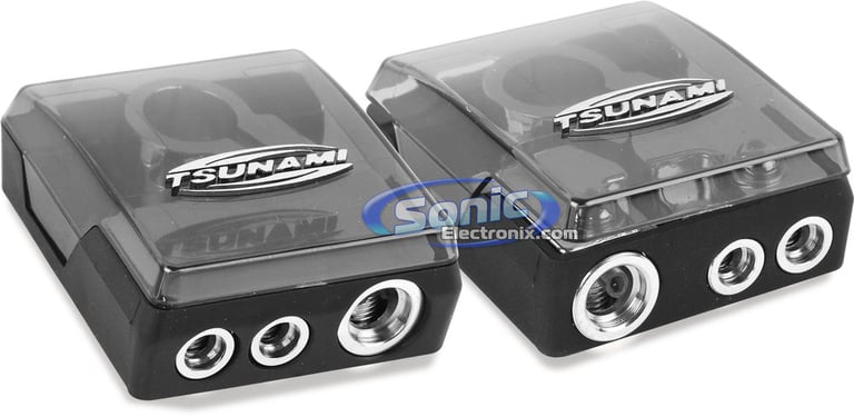 Tsunami Positive and Negative Battery Terminal Image 1