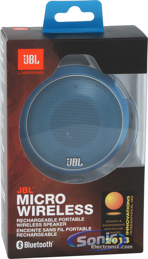 JBL Micro Wireless (Blue) Image 9