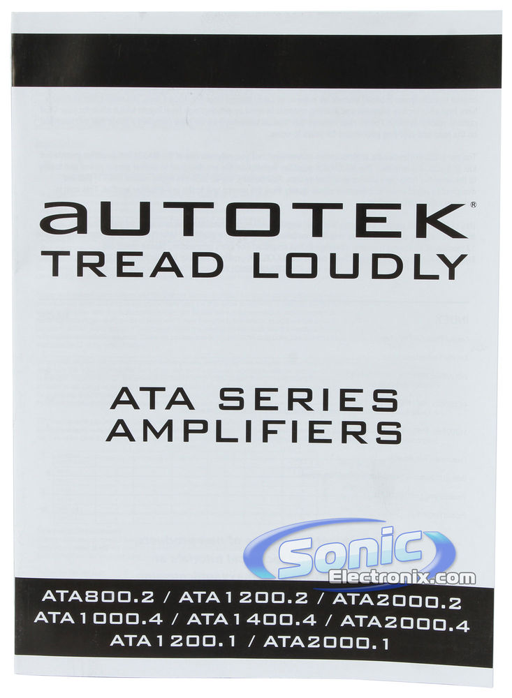 Autotek ATA1200.1 Image 7