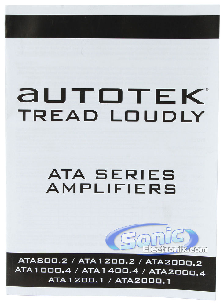 Autotek ATA1400.4 Image 6