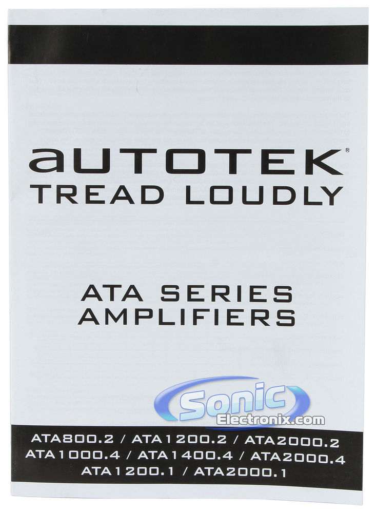 Autotek ATA2000.1 Image 7