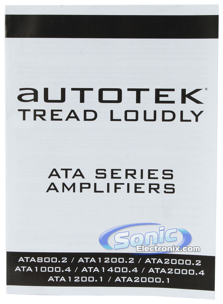 Autotek ATA2000.2 Image 7