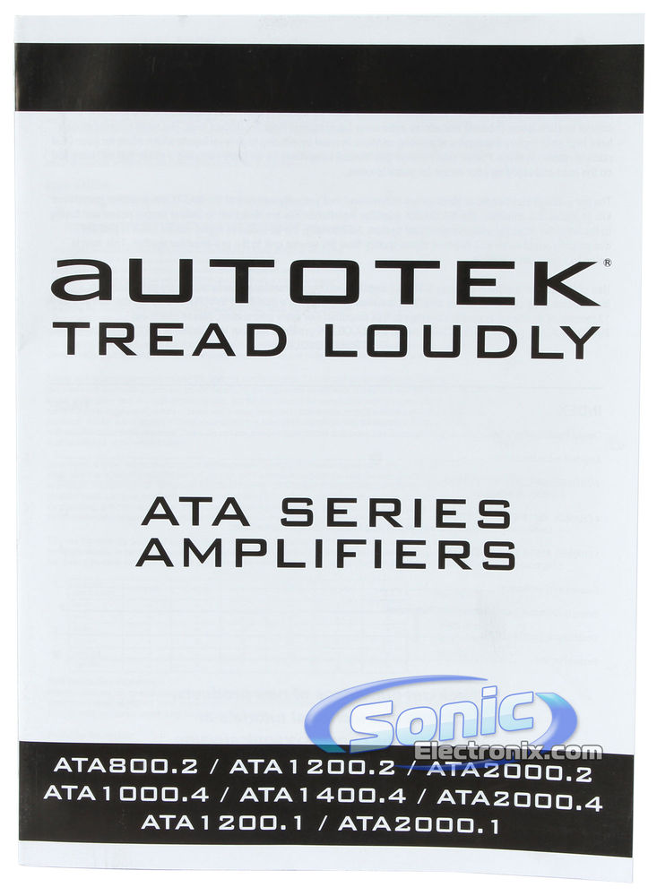 Autotek ATA2000.4 Image 6