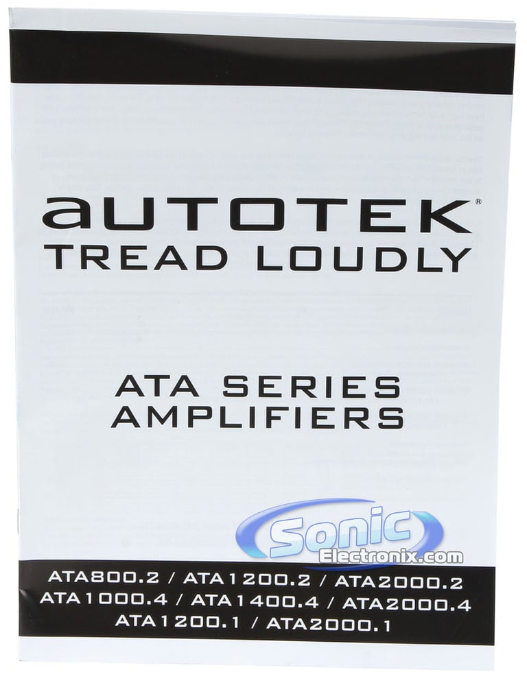 Autotek ATA800.2 Open Box Image 6
