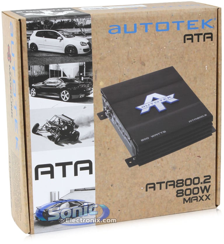 Autotek ATA800.2 OPEN BOX COMPLETE Image 8