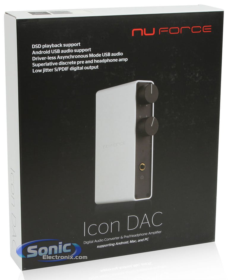 NuForce Icon DAC (Black) + NVX EX10s Image 18
