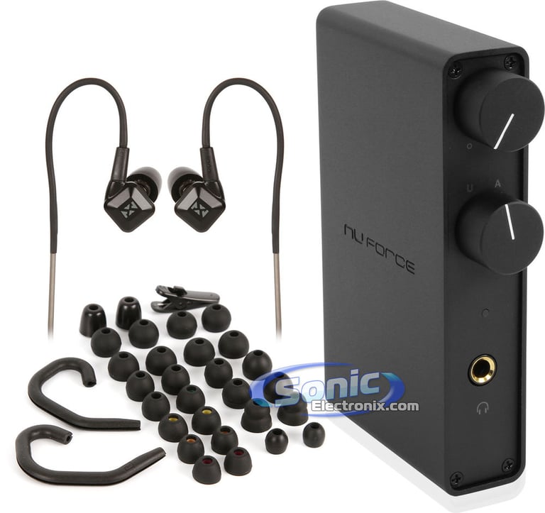 NuForce Icon DAC (Black) + NVX EX10s Image 1