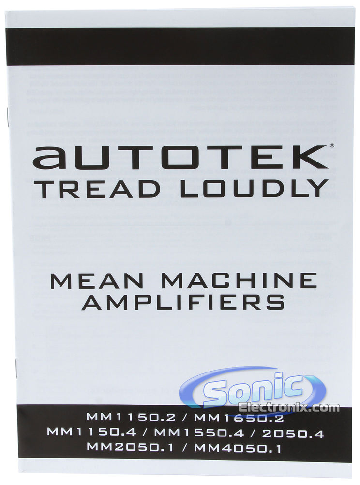 Autotek MM2050.1 Image 6