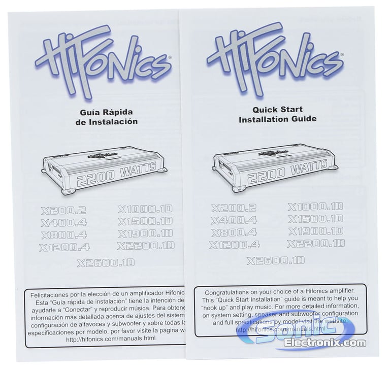 Hifonics Brutus X1000.1D Image 7