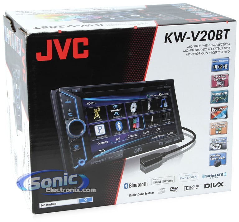 JVC KW-V20BT Image 9