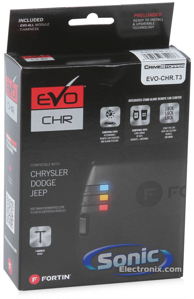 2004 - 2010 Chrysler, Dodge and Jeep Remote Start and Security System (Fortin EVO-CHRT3) Image 7