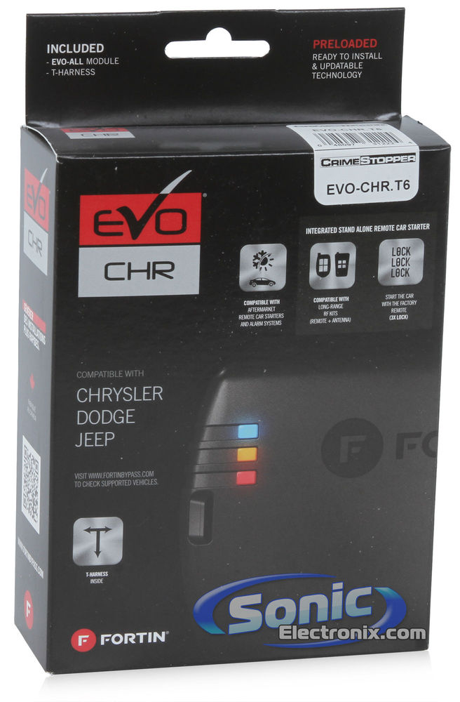 Remote Start System For 2011-up Chrysler, Dodge, Jeep, and Ram (Fortin EVO-CHRT6) Image 5