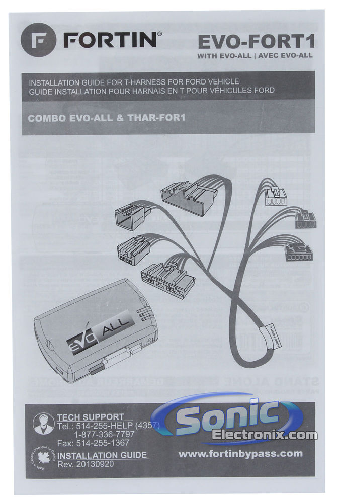 Remote Start System For 2008-up Ford and Mazda (Fortin EVO-FORT1) Image 6