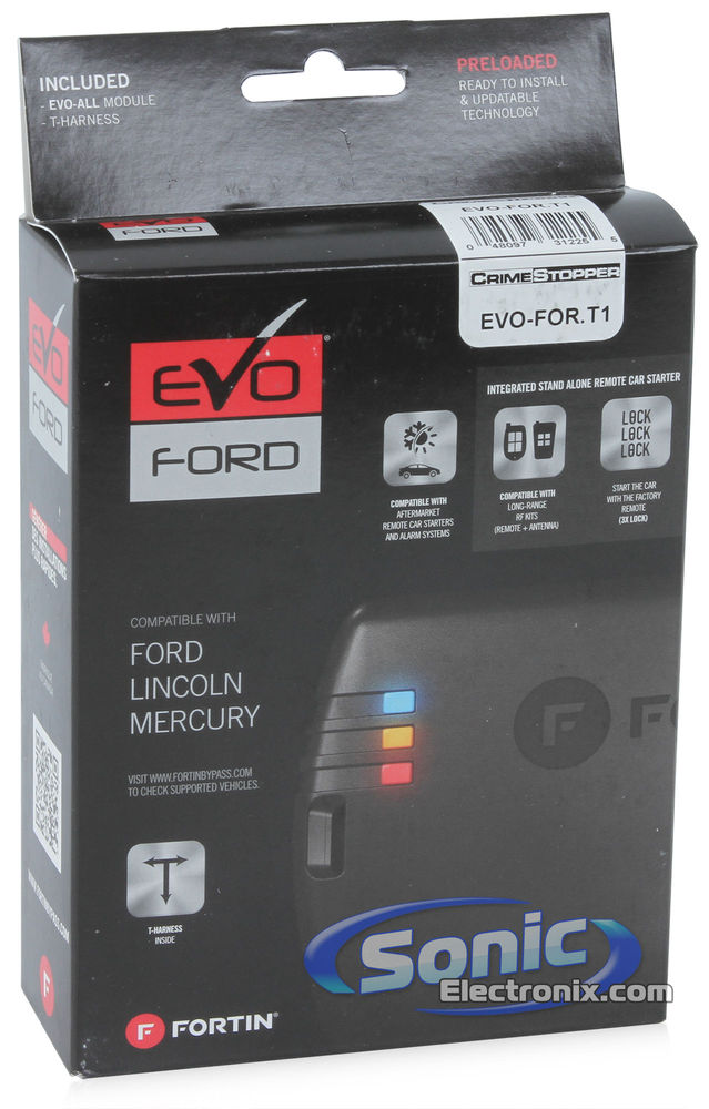 Remote Start System For 2008-up Ford and Mazda (Fortin EVO-FORT1) Image 7