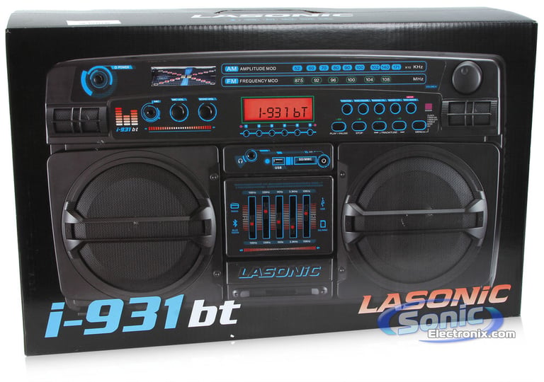 Lasonic i-931BT - White/Chrome Image 8