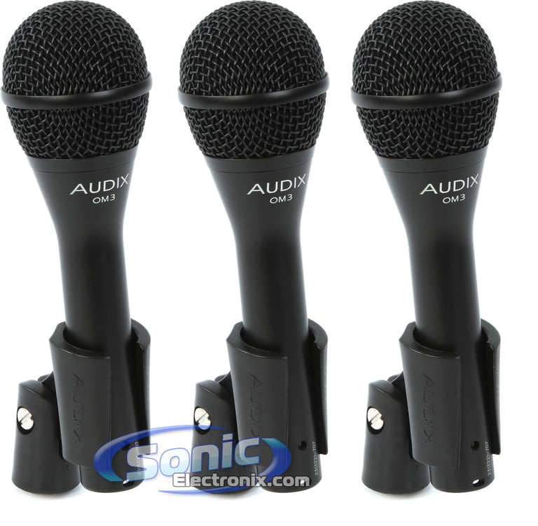 Audix OM3 3-Pack Image 1