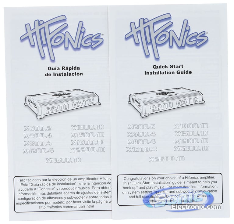 Hifonics X400.4 Image 6