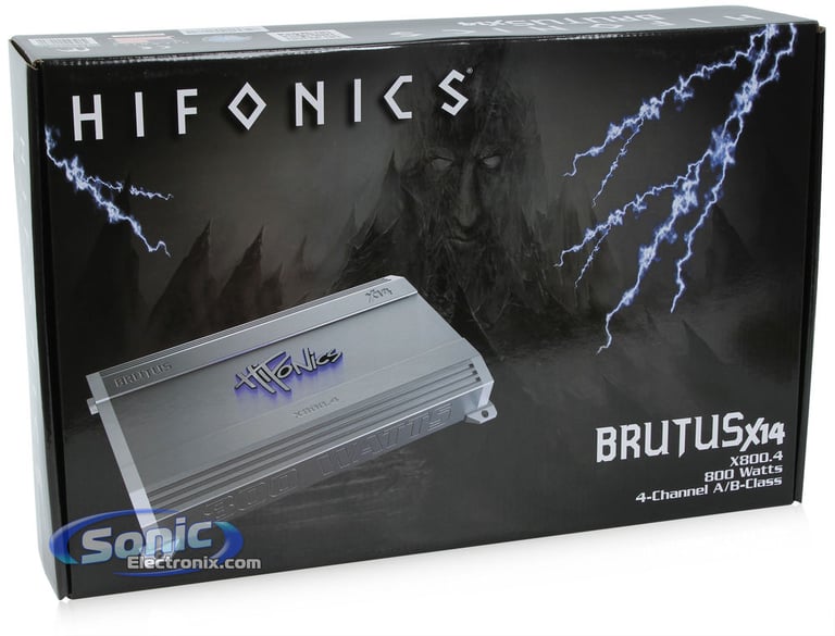 Hifonics X800.4 Image 7