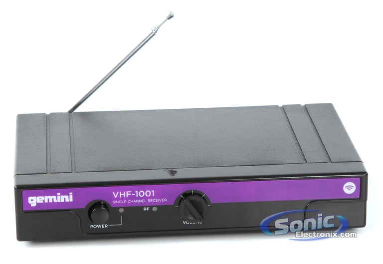 Numark DJ Controller and Gemini Wireless Mic System Image 10