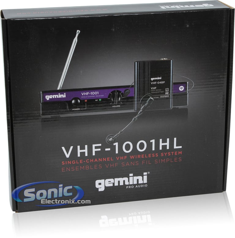Numark DJ Controller and Gemini Wireless Mic System Image 18