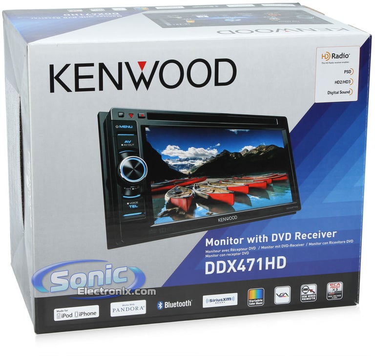 Kenwood DDX471HD- OPEN BOX Image 7
