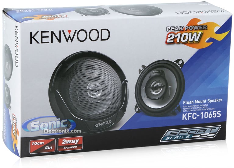 Kenwood KFC-1065S Open Box Complete Image 9