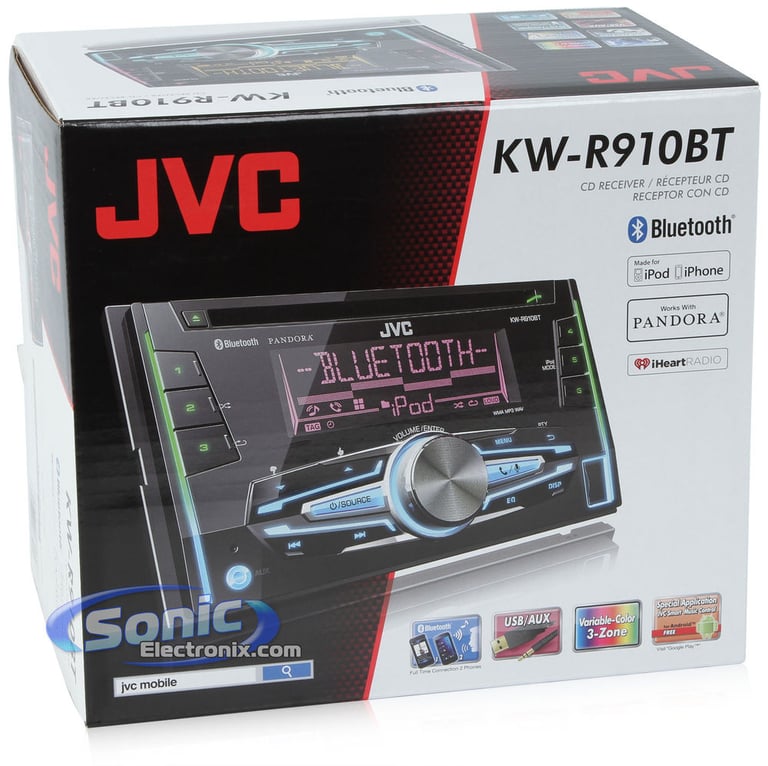 JVC KW-R910BT (Ships as KW-R920BTS) Image 9