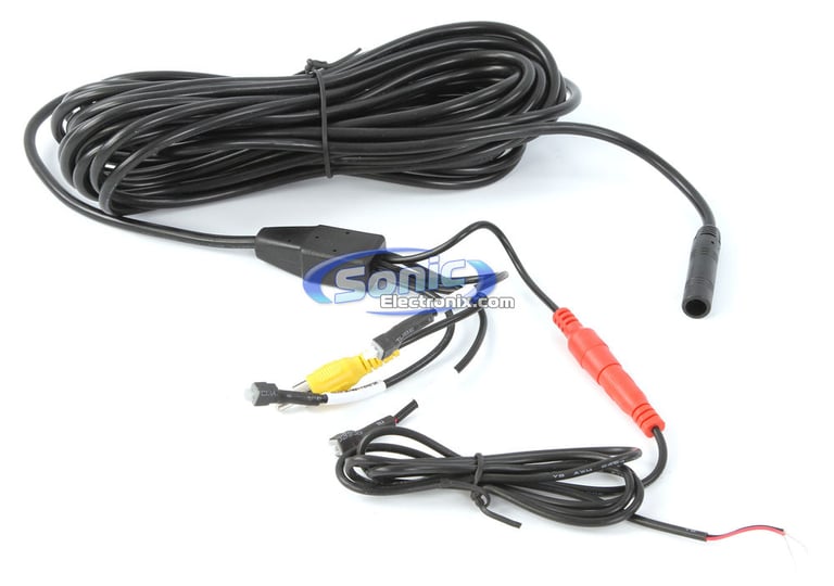 Back Up Camera With LED Lights In Black Bar-Type Frame Image 4
