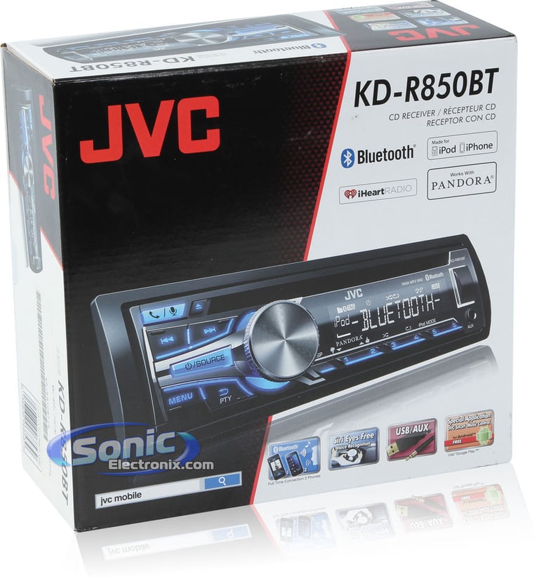 JVC KD-R850BT (Open Box) Image 10