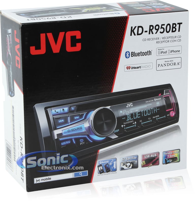 JVC KD-R950BT (Factory Refurbished) Image 9