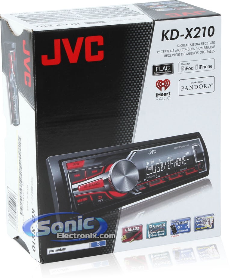 JVC KD-X210 Image 9