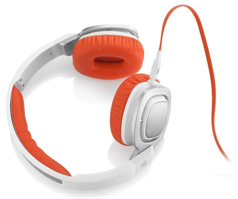 JBL J55 WOR - White/Orange Image 3
