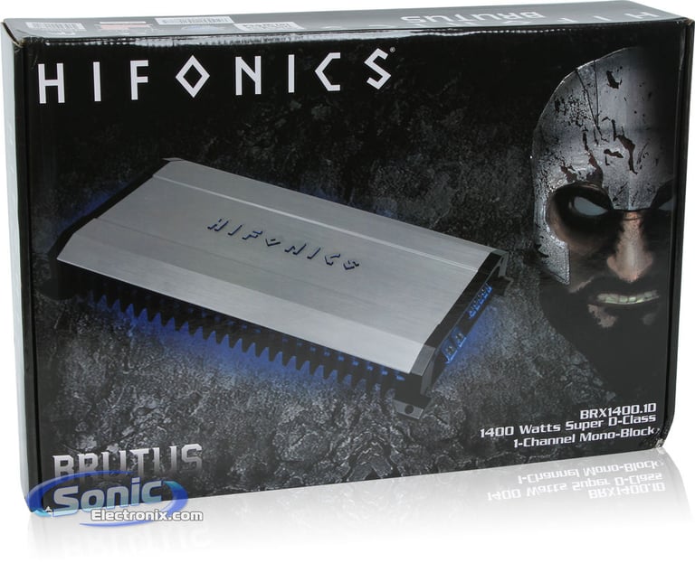 Hifonics BRX1400.1D-RB (Factory Refurbished) Image 9