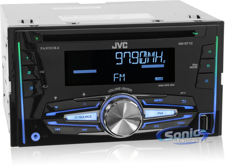 JVC KW-R710 LIKE NEW DAMAGED PACKAGE Image 2