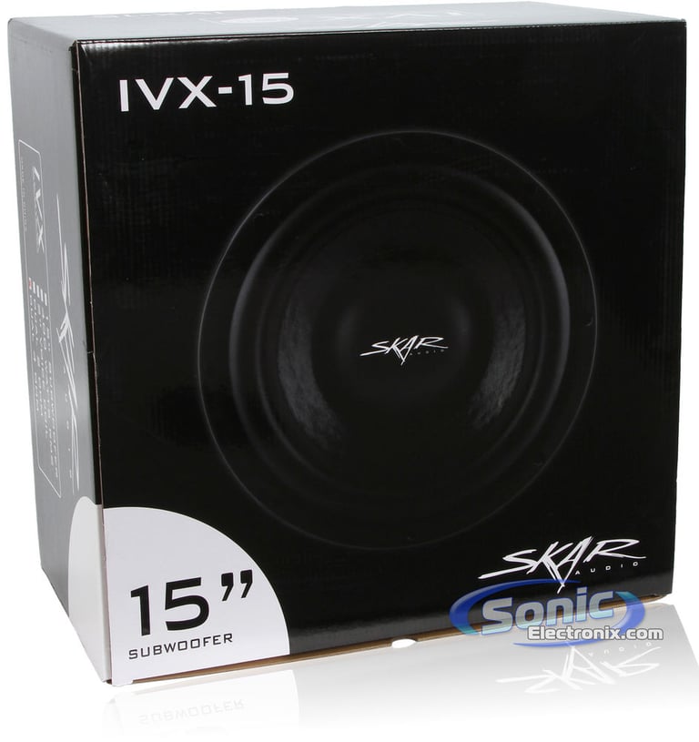 Loaded SKAR Audio 15" Subwooofer + Kicker Amplifier + Kit Bass Package Image 19