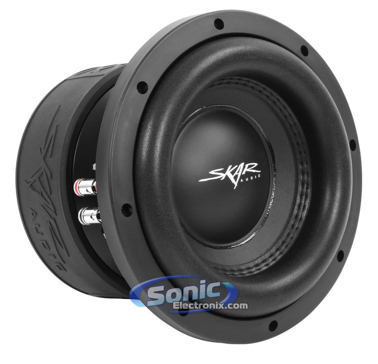 Loaded SKAR Audio 8" Subwooofer + Kicker Amplifier + Kit Bass Package Image 9
