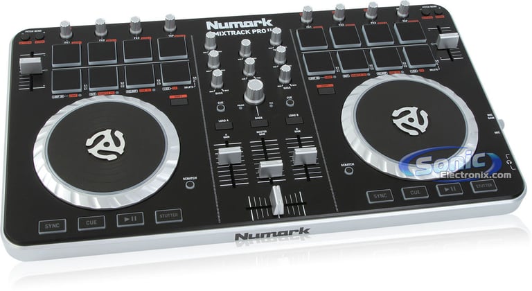 Numark MixTrack Pro II Controller and Samson Concert 88 Wireless Mic System Image 2