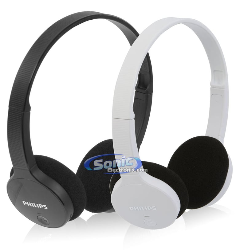 Philips SHB4000 2-Pack Combo - White/Black Image 1