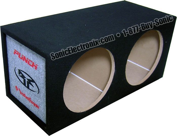 (2) Rockford Fosgate RFD2212 12" HX2 + Dual 12" MDF Logo Enclosure Image 3