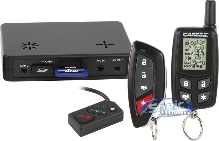 Black Box DVR Recording System with Car Alarm Image 1