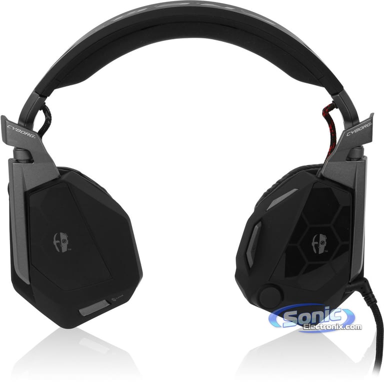 Mad Catz F.R.E.Q. 5 Gaming Headset Stereo Headphones (Matte Black) Open Box Image 14