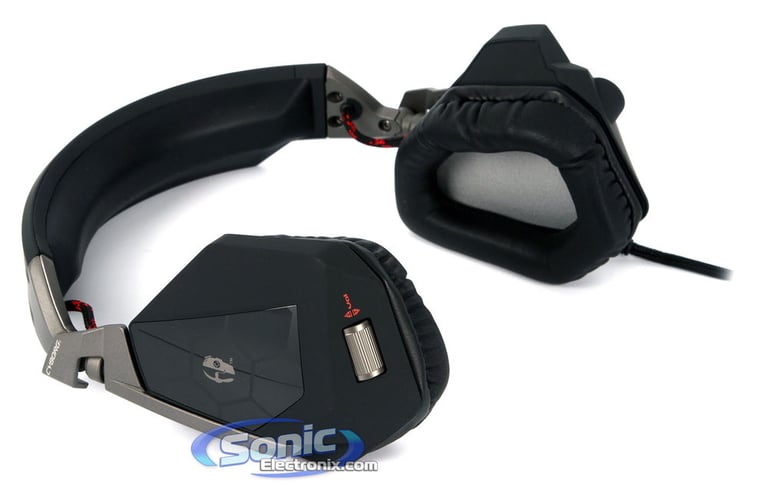 Mad Catz F.R.E.Q. 5 Gaming Headset Stereo Headphones (Matte Black) Open Box Image 17