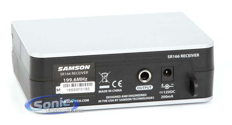 Samson Portable P.A. and 2 Hand-Held Wireless Microphone System Image 16