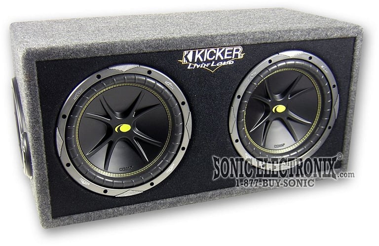 Kicker Combo: ZX400.1 Amplifier + DC122 Comp Subs & Box + FREE CK8 Amp Kit Image 3